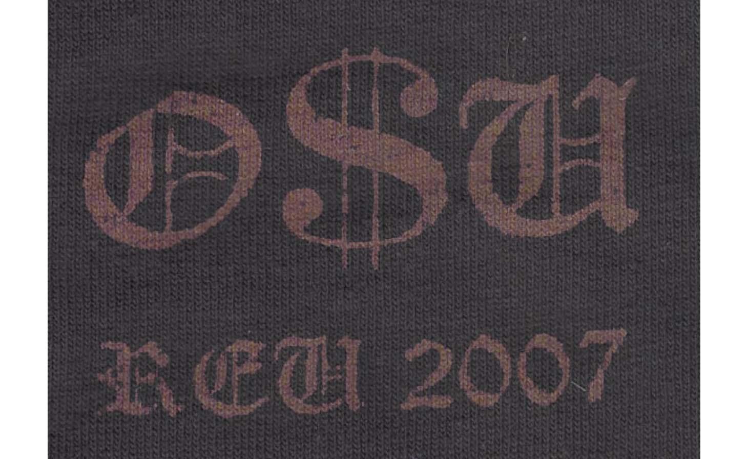 The front image of the OSU REU t shirt in 2007.