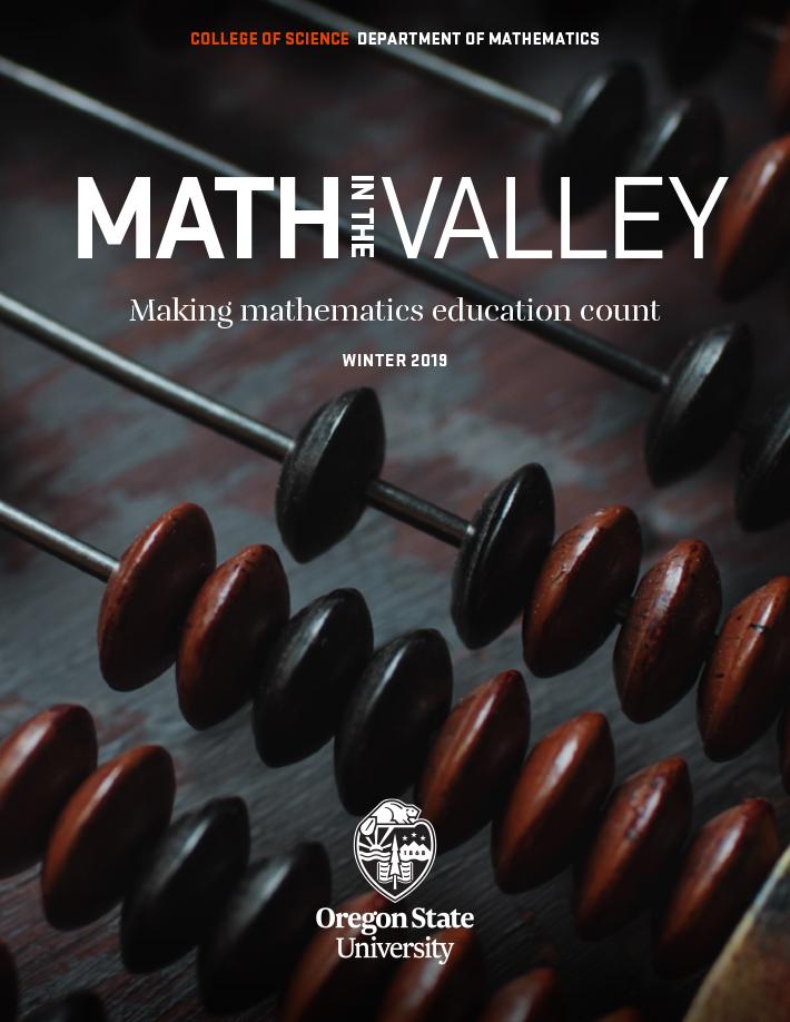 Math Newsletter Winter 2019 Cover
