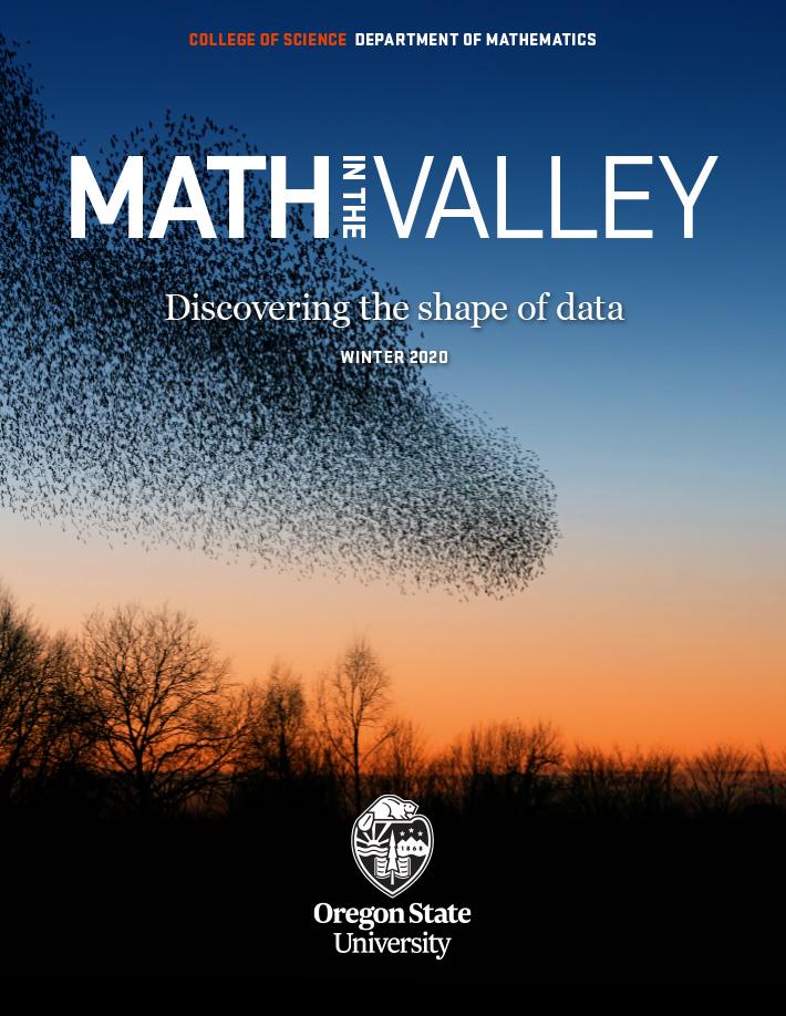 Math Newsletter Winter 2020 Cover