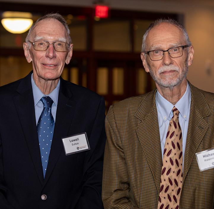 Michael Waterman and Lowell Euhus